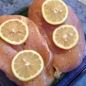 Sunday Prep Tactics and Pre-baked Lemon Chicken